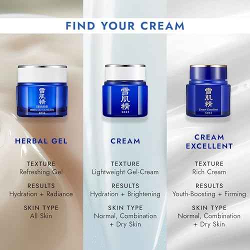 SEKKISEI Cream, Lightweight Water-Based Hydrating Gel Cream, 1.4 Ounce