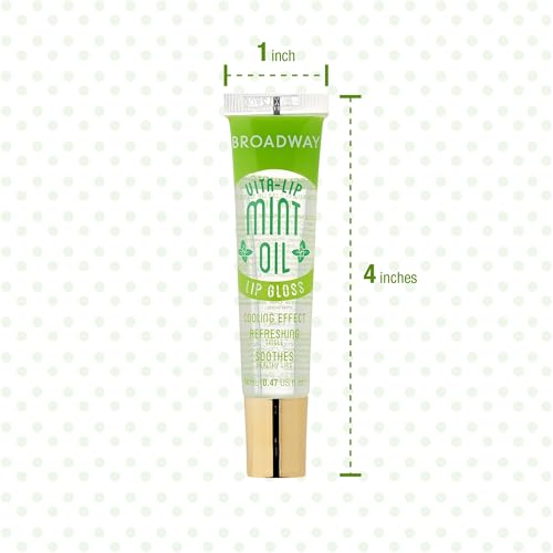 Ruby Kisses Broadway Vita-Lip Gloss - Mint, 6 Pack