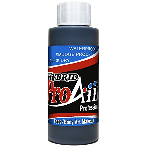 ProAiir Black Face & Body Airbrush Makeup 2oz
