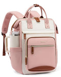LOVEVOOK Pink 15.6 Inch Women's Laptop Backpack Waterproof & Durable