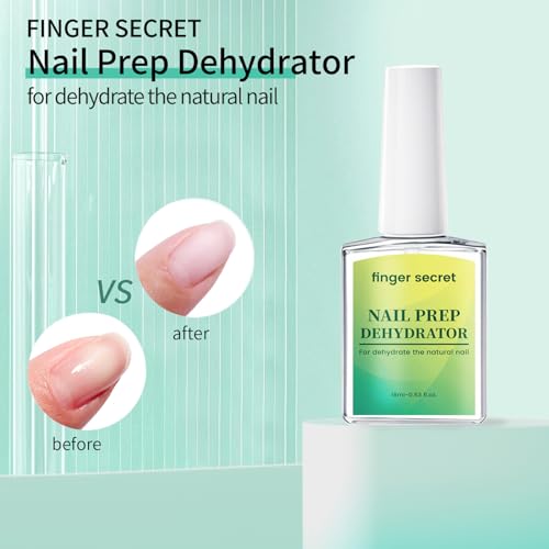 AOBOO Nail Prep Dehydrator for Stronger Adhesion 18ml - Natural Nails & Gel Polish