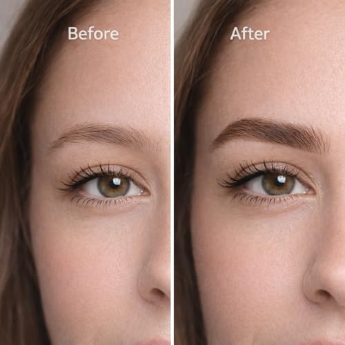 2-in-1 Waterproof Eyebrow Pen with 4D Brush & Precision Tip