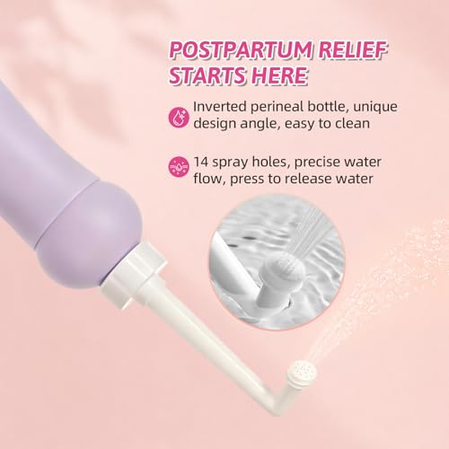 FAYUNDRA Postpartum Recovery Kit - Version 6 with Peri Bottle, Cooling Spray, Disposable Underwear, Pads & Cold Packs
