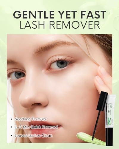 Eyelash Extension Remover Cream - Gentle Aloe Formula