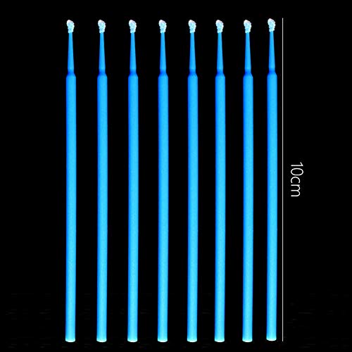 300 Disposable Microblading Cotton Swabs with Plastic Handles