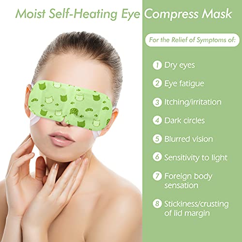 Jekeno Steam Eye Mask 16-Pack | Heated Self-Warming Compress