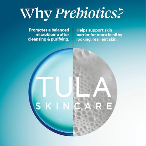 TULA Skin Care Cult Classic Purifying Face Cleanser - Gentle and Effective Face Wash, Makeup Remover, Nourishing and Hydrating