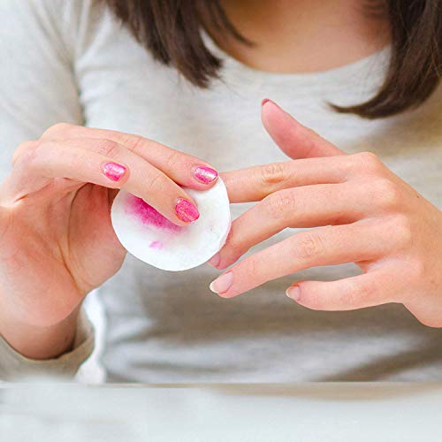 Karma Organic Nail Polish Remover Wipes Bundle - Tea Tree Oil Based Nail Polish Remover (4FL-Oz) Lavender Nail Polish Remover Wipes (Pack of 10)