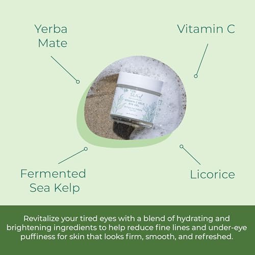 Sea-El Vitamin C Kelp Eye Gel – Under Eye Puffiness & Dark Circles
