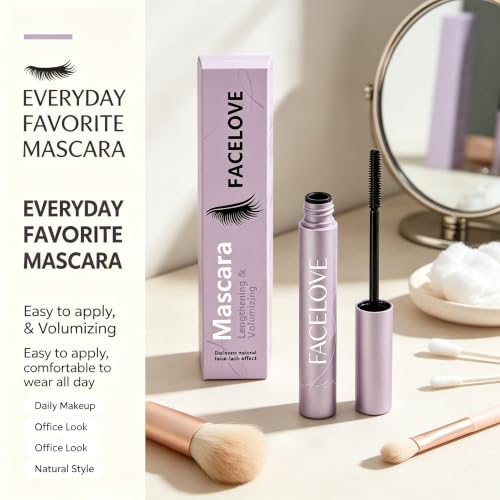 Facelove 7D Volumizing Waterproof Mascara for Women