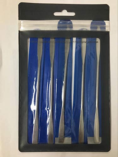 Wismee 5Pcs Stainless Steel Makeup Spatula Set for Mixing