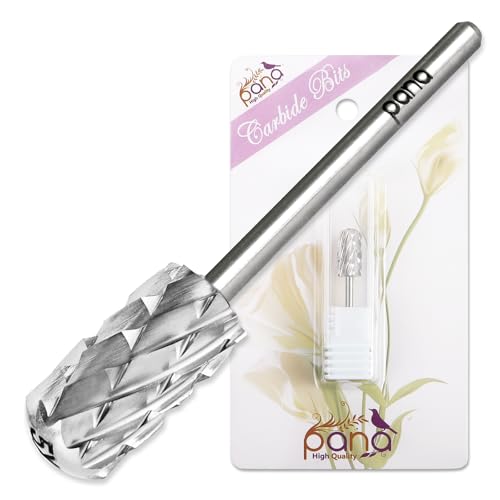 3/32" Carbide Nail Drill Bit - Large Smooth Round Top, 5X Coarse