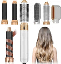 5-in-1 Hair Dryer Brush with Air Curler – Ionic Styling Tool
