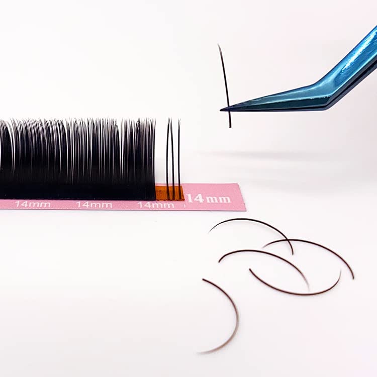 Ellipse Eyelash Extensions 0.20mm C Curl 9mm Mink Lashes