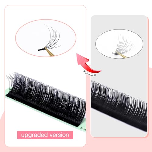 EMEDA Easy Fan Volume Lash Extensions 2D-10D D Curl 0.05 8-15mm