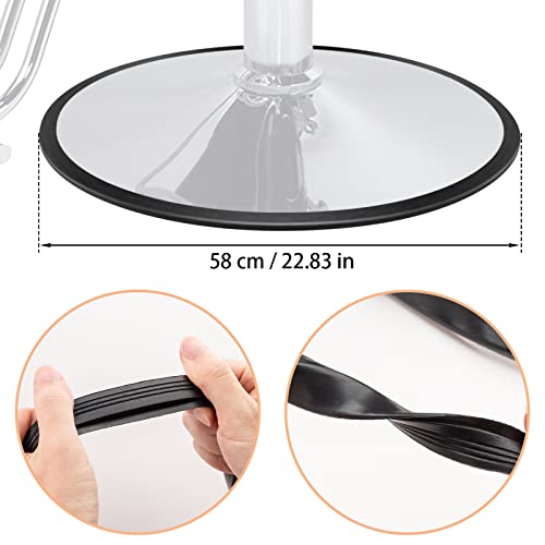 Salon Chair Hydraulic Base Rubber Ring Gasket 22.8in