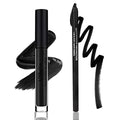 Black Matte Liquid Lipstick & Liner Set - Waterproof Long-Lasting