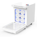 Hot Towel Warmer for Spa, Small Towel Warmer for Esthetician, Mini Towel Warmer for Facial Salon Beauty, Professional Towel Heater Towel Warmer Cabinet(5L-White)