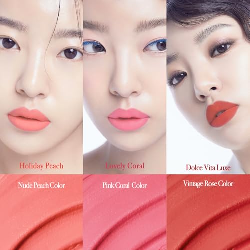 COLOR DEEP Cushion Tint Velvet Lip Tint - Lovely Coral