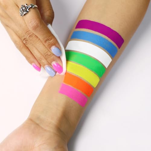 UV Glow Water Eyeliner 7 Colors - Neon Rave Fluorescent Eye Liner