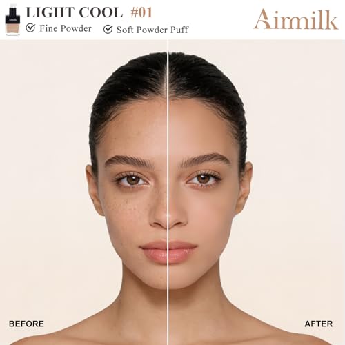 Airmilk Full Cover Foundation 30ml - Waterproof, Acne-Prone Skin