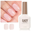 GAOY Sheer Gel Nail Polish 16ml Light Pink UV Cure