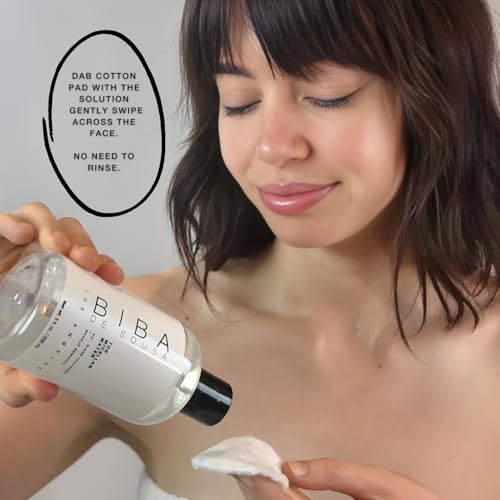 Biba De Sousa Micellar Water - No-Rinse Makeup Remover & Cleanser, 8oz