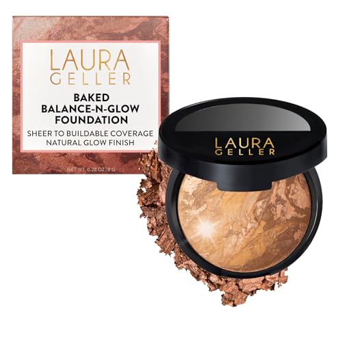 Laura Geller Baked Balance-N-Glow Illuminating Powder Foundation Tan 07