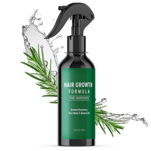 Rosemary Hair Growth Spray with Biotin & Rice Water, 4.2 fl oz