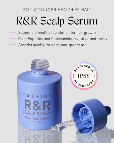 Scalp Serum for Hair Growth with Peptides & Caffeine - 2oz