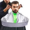 Hair Cutting Cape with Hair Catcher for Men & Women