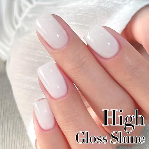 Double Rhythm Milky White Gel Nail Polish 15ml