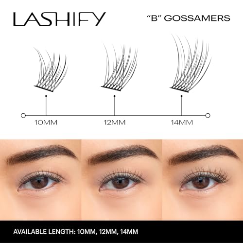 Lashify Bold Gossamer 10mm DIY Eyelash Extensions