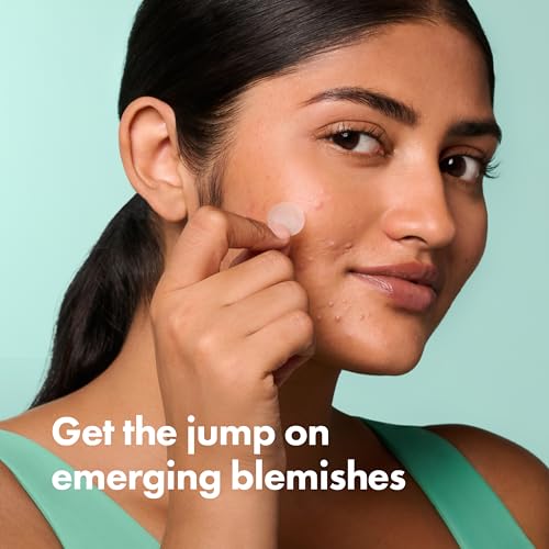 Mighty Patch Micropoint Large Hydrocolloid Pimple Patches for Face Blemishes from Hero Cosmetics, Acne Stickers for Early Stage Zits & Hidden Pimples, 395 Proprietary Micropoints, 8 Count