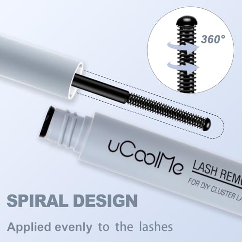 Lash Glue Remover 5ML - Oil-Based, Gentle Formula with Spiral Brush