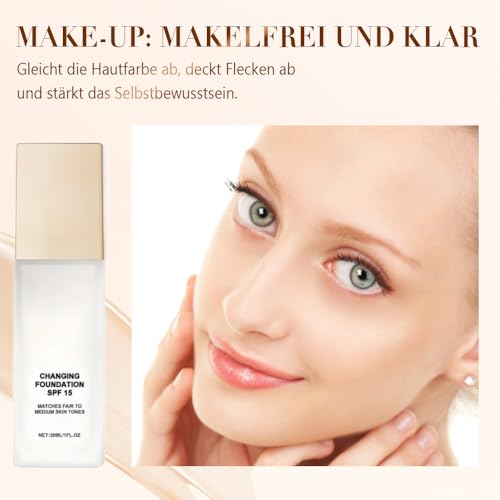Color Changing Foundation for All Skin Tones