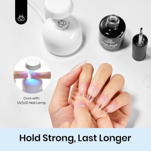 Beetles Gel Polish 9-in-1 Nail Glue Kit - 28 Days Long Lasting