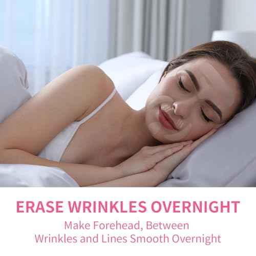 Facial Wrinkle Patches - 16 Pcs Anti Wrinkle Patches for Forehead, Neck, Smile Lines & Chin, Reusable Silicone Patches for Wrinkles, Overnight Facial Patches to Reduce Fine Lines for Women & Men??