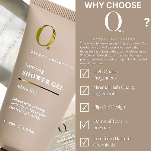 O2 Oxygen Hotel Toiletries Bulk Set 150-Pack Guest Amenities