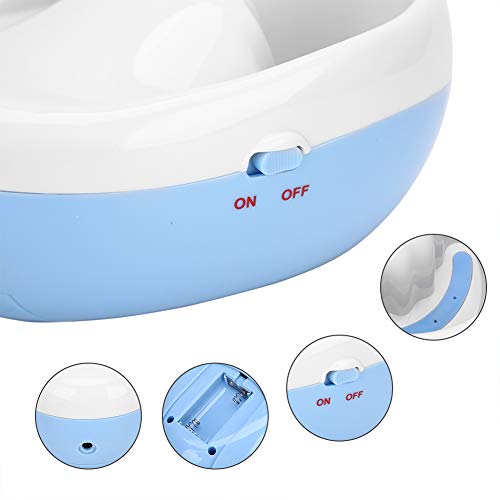 Nail Bubble Bowl,Electric Bubble Nail Soaking Bowl, Electric Nail Polish Remover Bowl Soak Off Hand SPA DIY Nail Art Manicure Tools for Removing Nail Polish, Dust(US)