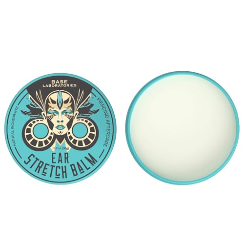 Ear Stretching Balm for Gauges and Tunnels - Plant-Based Aftercare