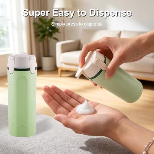 Winb 4-in-1 Travel Dispenser Set, 30ml Leak-Proof Bottles