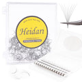Heidari Handcraft Promade Eyelashes Extension Ideal for Professional Lash Salon, Collection 3D-20D, C CC D DD Curl, Thickness 0.03~0.1mm, Length 8-20mm, Long Lasting,Easy Application 10D-0.03 C 13 mm
