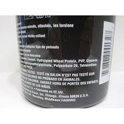 Eco Style Styling Gel Super Protein, Black, 16 Ounce