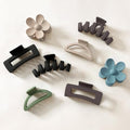 Sunolga 8-Piece Claw Hair Clips for Thick Hair, Multi-Color