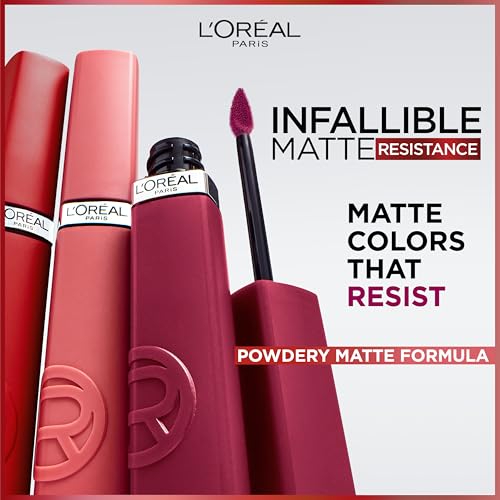 L'Oreal Paris Infallible Matte Liquid Lipstick 16H Wear