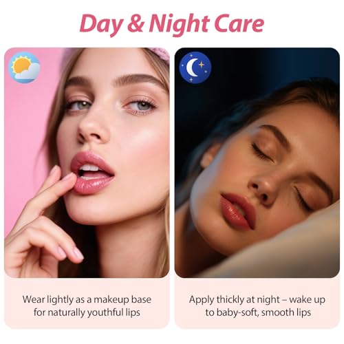Lip Mask,Lip Balm,Overnight Lip Mask,Lip Cream,Lip Sleeping Mask,Enriched With Squalane And Jojoba Oil.A Long-Lasting,Deeply Nourishing Lip Treatment That Provides Intense Hydration Without Stickiness