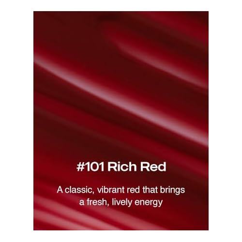 Hapa Kristin Gleam Glow Lip and Blush | a Classic, Vibrant Red that brings a Fresh, Lively Energy | perfectly pairs with Hapa Kristin Colored Contacts, 0.148 Oz (4.2g) (Rich Red 101, one)
