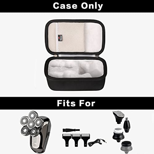 Mchoi Travel Case Suitable for AidallsWellup Men¡¯s 5-in-1 /FlexSeries Electric Head & Body Hair Shaver, Travel Protective Shaver Carrying Case Only