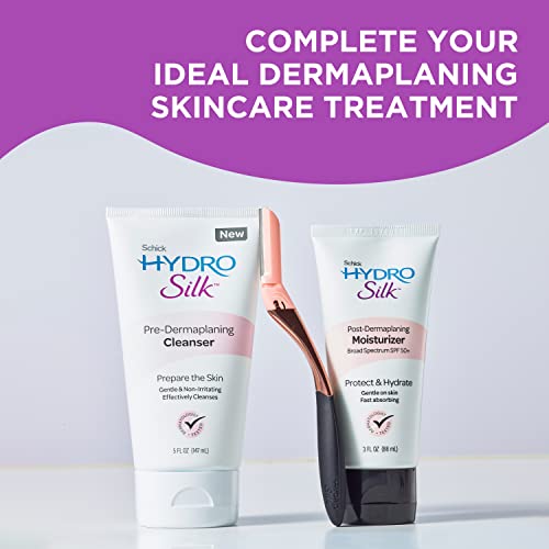 Schick Hydro Silk Pre-Dermaplaning Cleanser for Women, 5oz | Dermaplane Face Wash for Women, Gentle Facial Cleanser, 5oz